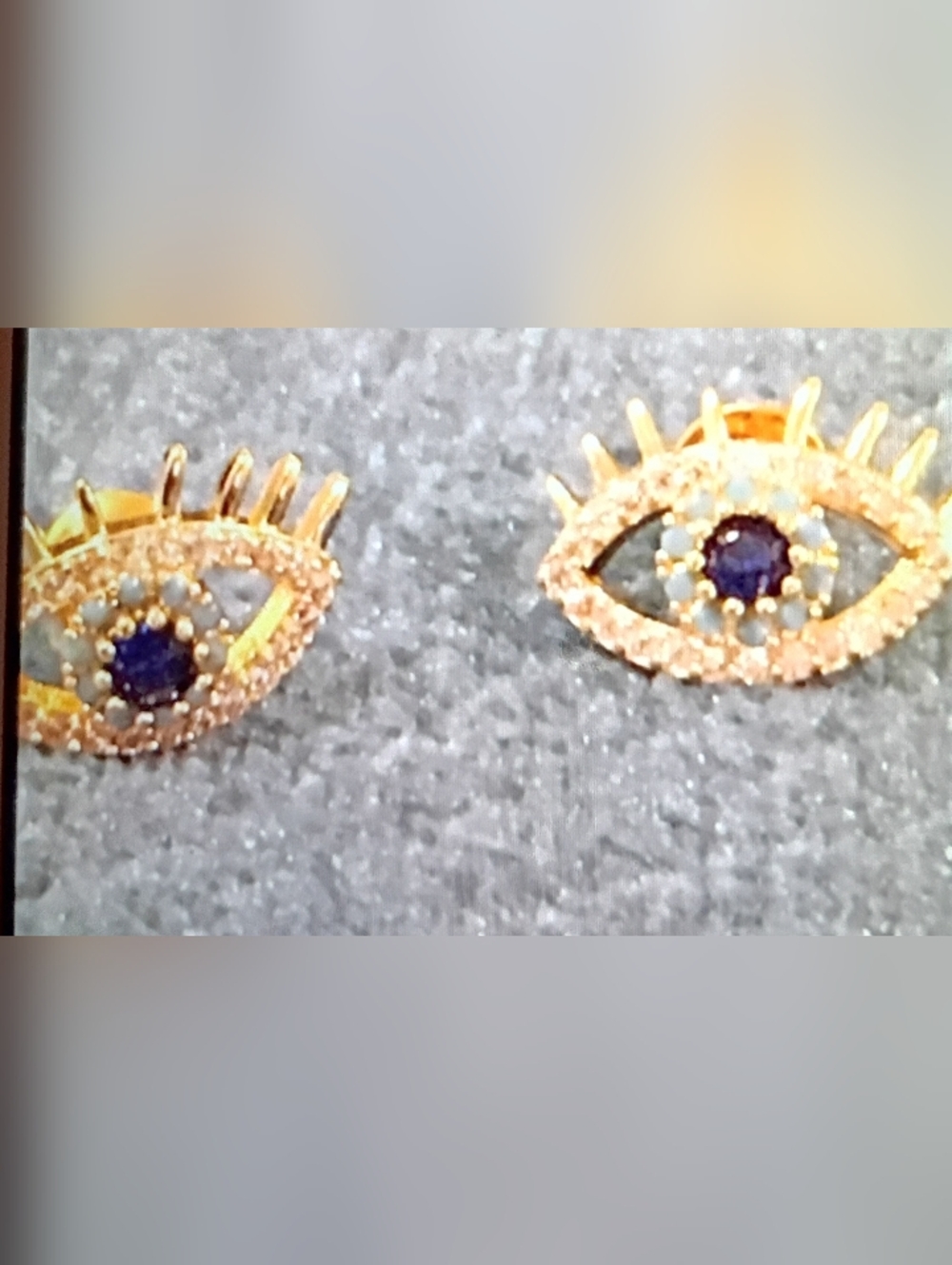 Aretes De Ojo- Women Jewelry
